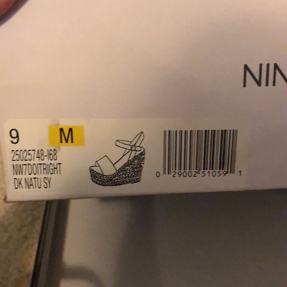 Brand New Nine West Espadrille Wedges - Picture 7 of 7